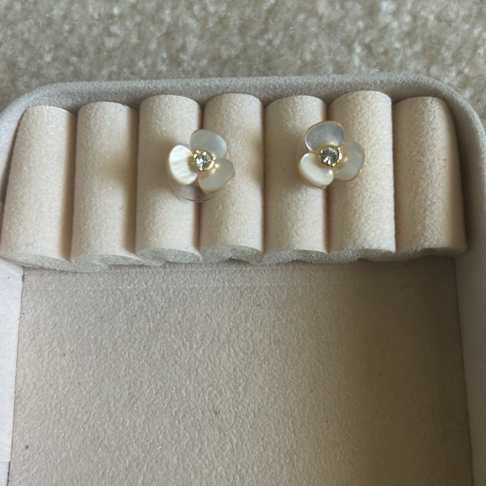 Kate Spade Floral Stud Earrings